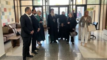 وفد التنسيقية يتفقد مشروع الفلك لرعاية أبطال متلازمة داون