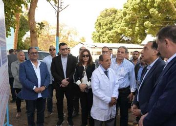 رئيس الوزراء يتفقد محطة الثروة الحيوانية بقرية الحمام في أسيوط
