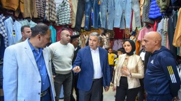 محافظ الإسكندرية: تكثيف الرقابة على الأسواق ومحاسبة المخالفين فورا