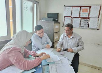 لجنة من الطب العلاجي تتفقد سير العمل بمستشفى سوهاج العام وتتابع مستوى الخدمات الطبية لجنة من الطب العلاجي تتفقد سير العمل بمستشفى سوهاج العام وتتابع مستوى الخدمات الطبية