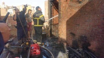 بسبب انفجار أسطوانة بوتاجاز.. إصابة أم وابنتيها وانهيار جزئي بمنزل في أسيوط