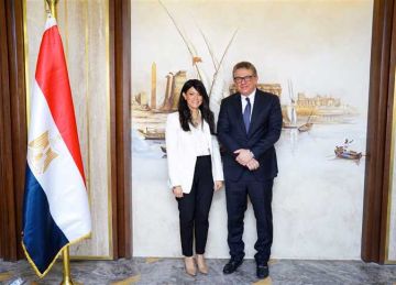  المشاط تبحث مع البنك الأفريقي للتنمية تطورات الاستراتيجية القطرية