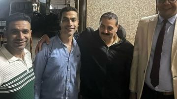 ننشر أول صوره لإخلاء سبيل الدكتور حمدي حجاج مدير الطب البيطري في واقعة الكلب هاسكي بطنطا