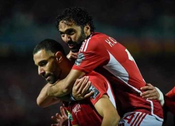 مباراة الأهلي ضد بتروجيت اليوم: الأحمر يتقدم بثنائية وسام والسولية (فيديو)