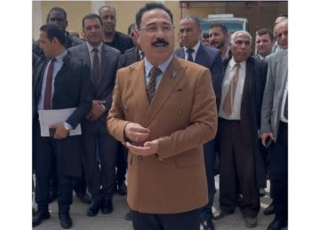 وقفة احتجاجية للمحامين بشمال سيناء ضد الرسوم القضائية