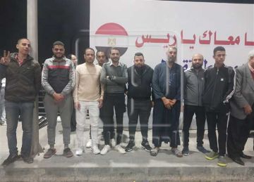 رافضين التهجير .. أهالي دمياط يتوافدون للمشاركة في دعم غزة 