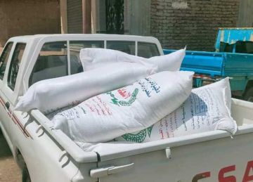 ضبط سيارة محملة بـ1.5 طن دقيق بلدي مدعم قبل بيعه في السوق السوداء جنوب الأقصر