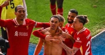 ليفربول يصعق ليستر سيتى بهدف ويقترب من لقب الدورى الإنجليزى