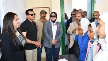 وفد التنسيقية يشارك وزير الرياضة في زيارة لمحافظة البحر الأحمر وافتتاح المشروعات