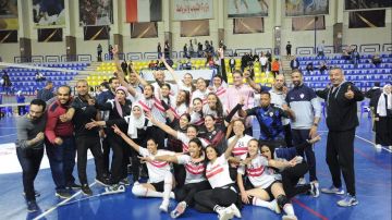 مدرب الزمالك لسيدات الطائرة: فخورون بالتأهل لنهائي أفريقيا للمرة الثالثة مدرب الزمالك لسيدات الطائرة: فخورون بالتأهل لنهائي أفريقيا للمرة الثالثة
