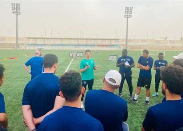 مدرب بيراميدز يحاضر المدربين في ضيافة الاتحاد الاسكتلندي