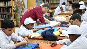 فن الخيامية وتنمية خيال الطفل ضمن أسبوع أهل مصر بالوادي الجديد فن الخيامية وتنمية خيال الطفل ضمن أسبوع أهل مصر بالوادي الجديد