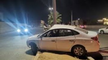 العربية دخلت في الرصيف.. مصرع وإصابة 3 أشخاص أعلى محور 26 يوليو