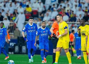 مباشر مباراة الهلال ضد النصر (0-0) في دوري روشن السعودي للمحترفين.. لحظة بلحظة مباشر مباراة الهلال ضد النصر (0-0) في دوري روشن السعودي للمحترفين.. لحظة بلحظة