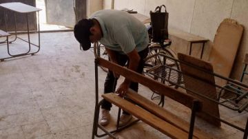 تنظيف و صيانة المدارس قبل عودة الدراسة واستقبال الطلاب السبت شاهد