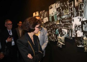 وزير الثقافة ونظيرته الفرنسية يتفقدان مقتنيات كوكب الشرق خلال زيارة تفقدية لمتحف أم كلثوم بقصر المانسترلي