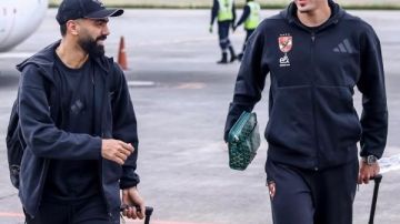 الأهلي يتدرب على ملعب تاسك في بريتوريا