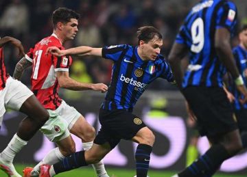 القنوات الناقلة لمباراة الإنتر ضد ميلان مباشر اليوم في نصف نهائي كأس إيطاليا القنوات الناقلة لمباراة الإنتر ضد ميلان مباشر اليوم في نصف نهائي كأس إيطاليا