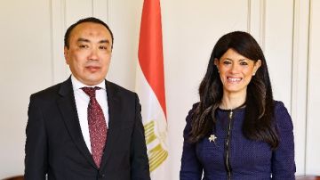 وزيرة التخطيط تبحث مع سفير كازاخستان استعدادات انعقاد الدورة السادسة للجنة المشتركة