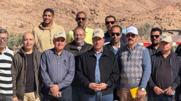 المركزي للتعمير يتفقد مشروع تطوير مدينة سانت كاترين التجلي الأعظم فوق أرض السلام 