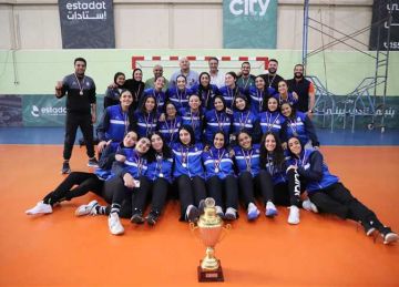 تتويج ناشئات سموحة بلقب بطولة كأس مصر لكرة اليد (صور)