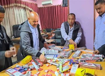 ضبط مليون قطعة ألعاب نارية داخل ورشة في الفيوم