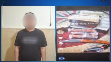 يخدع الناس بالصور.. ضبط شخص يدعى بيع الأسلحة البيضاء على الفيس