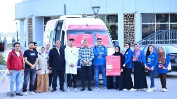 محافظ بني سويف يناقش تقارير حملة التبرع بالدم على الممشى السياحي محافظ بني سويف يناقش تقارير حملة التبرع بالدم على الممشى السياحي