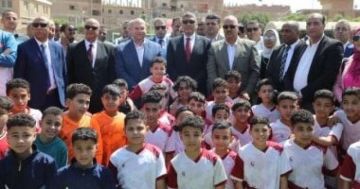 محافظ الجيزة يطلق مبادرة معا لفرحتهم من مركز شباب الصف احتفالا بيوم اليتيم
