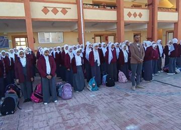 محافظ شمال سيناء يتابع انتظام الدراسة بالمدارس