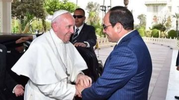 الرئيس السيسي: رحيل بابا الفاتيكان خسارة للإنسانية.. قامة كبيرة رحلت