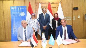 بروتوكول تعاون لإقامة وحدات ترشيح طبيعي لتعزيز خدمات مياه الشرب بحميدات قنا