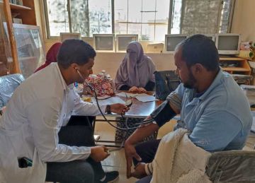 جامعة المنيا: الكشف على 652 مواطنا خلال قافلة تنموية بقرية الوفاء