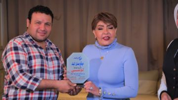 لوسي: مشهد فقدان فايزة الشبح لابنها الأصعب بالنسبة لها.. خاص لوسي: مشهد فقدان فايزة الشبح لابنها الأصعب بالنسبة لها.. خاص