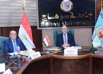 مجلس جامعة سوهاج يوافق على إنشاء شركة لتسويق مخرجات البحث العلمي