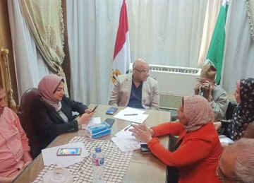 محافظ القليوبية يعقد اللقاء الأسبوعي للمواطنين بالخانكة