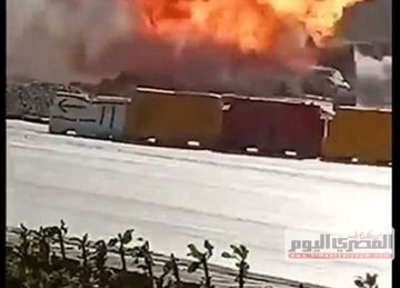 مصرع 3 أشخاص وإصابة 10.. و7 سيارات في قلب النار.. تفاصيل انفجار خط غاز بطريق الواحات