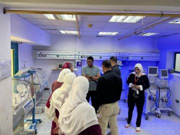 وكيل صحة البحر الأحمر يتفقد استعدادات مستشفى الغردقة لعيد القيامة وشم النسيم