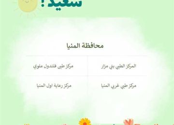 تخصيص 4 أماكن لفحص المقبلين على الزواج في شم النسيم بالمنيا