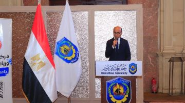 رئيس جامعة دمنهور يفتتح ورشة التعريف بالمبادرة الرئاسية تحالف وتنمية 