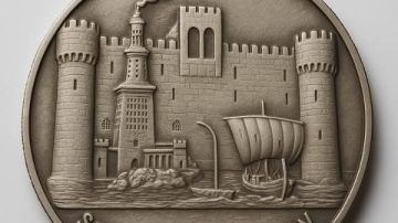 ميدالية تذكارية لأول عروض صوت وضوء بقلعة قايتباي .. صور