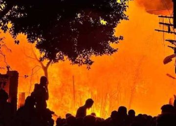 قطعة من جهنم.. احتراق 9 مغالق أخشاب في الشرابية (التفاصيل الكاملة)