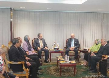 جامعة عين شمس تتقدم للحصول على الاعتماد المؤسسي من هيئة جودة التعليم