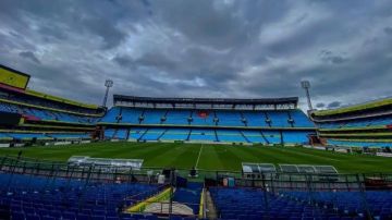 إستاد لوفتوس في أبهى صورة استعدادا لمباراة صن داونز والأهلي بدوري الأبطال