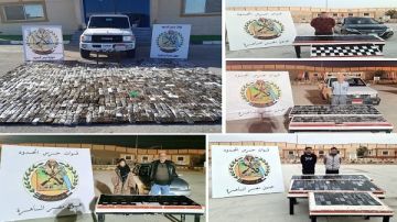 قوات حرس الحدود تحبط محاولات لتهريب الأسلحة والمواد المخدرة