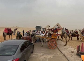 أول تعليق من نجيب ساويرس على أحداث منطقة الأهرامات: هؤلاء يسيئون لمصر 