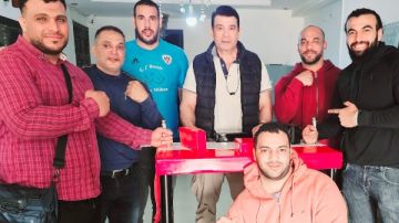 مصر تشارك في السوبر ماتش أمام لبنان في مصارعة الذراعين مصر تشارك في السوبر ماتش أمام لبنان في مصارعة الذراعين