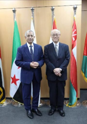 رئيس الأكاديمية العربية يستقبل سفير اليابان بالقاهرة لتعزيز التعاون المشترك