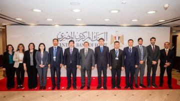 محافظ البنك المركزي المصري يستقبل وفدا صينيا لبحث أوجه التعاون المشترك