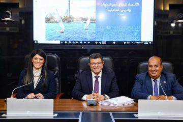 المشاط : نسعى إلى تحويل هيكل الاقتصاد المصري نحو القطاعات القابلة للتداول والتصدير  المشاط : نسعى إلى تحويل هيكل الاقتصاد المصري نحو القطاعات القابلة للتداول والتصدير